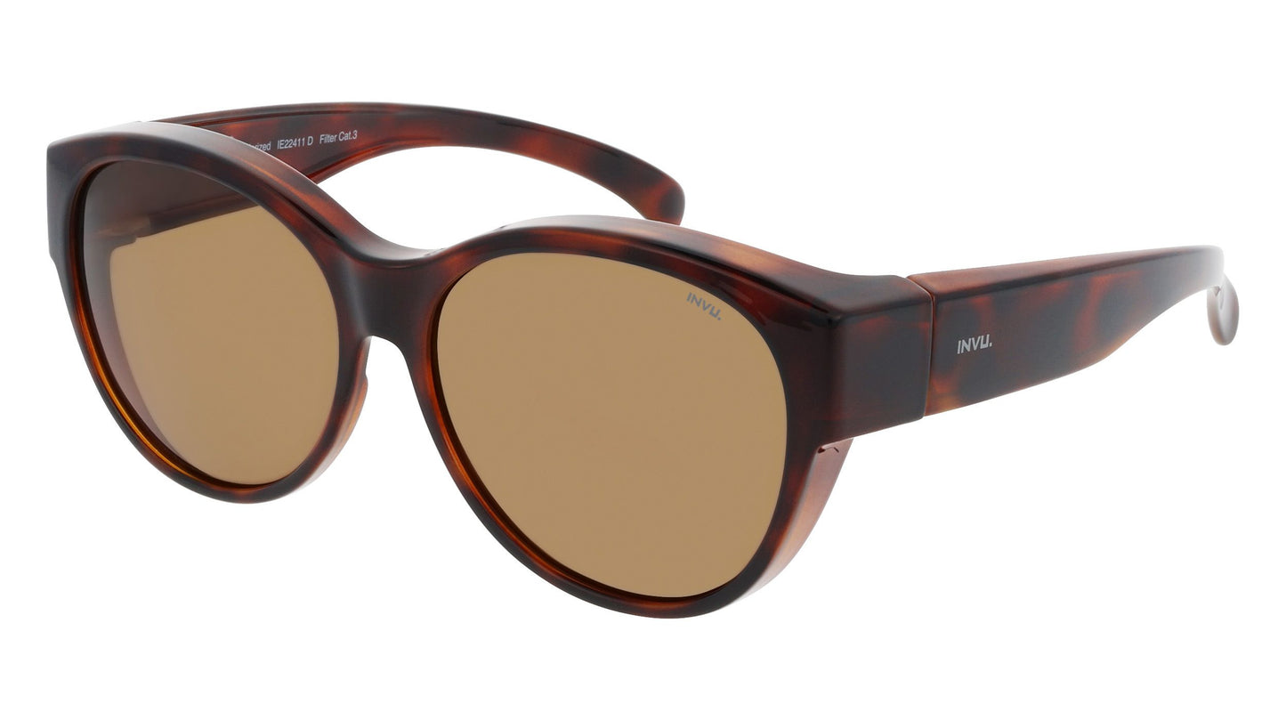 Moda - small | Tortoise | Bruin glas | Dames | INVU zonnebril