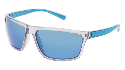 Sten | Grijs | Spiegel glas | Unisex | INVU zonnebril