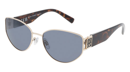 Lize | Goud | Grijs glas | Dames | INVU zonnebril