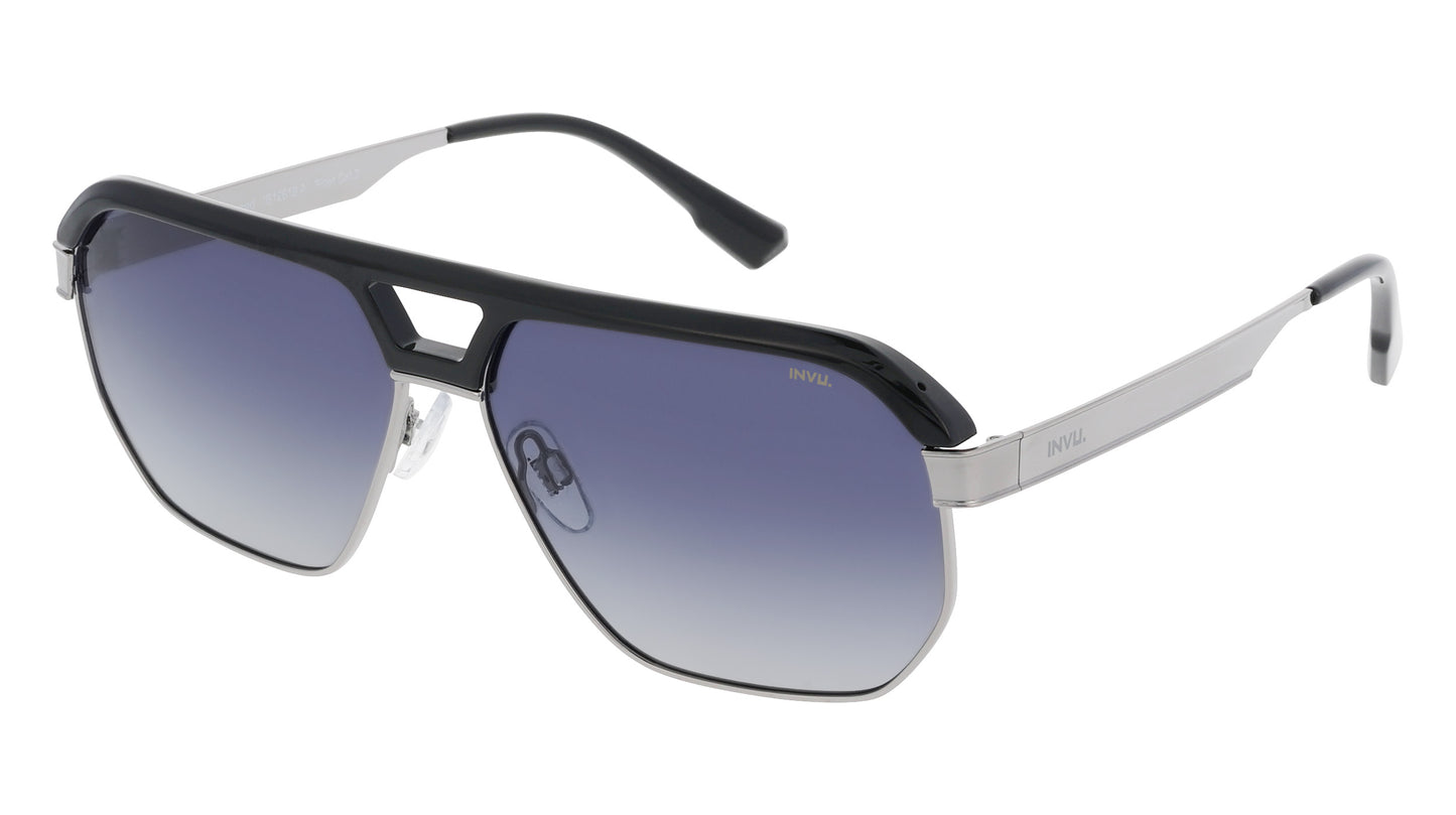 Jack | Gun | Grijs glas | Heren | INVU zonnebril