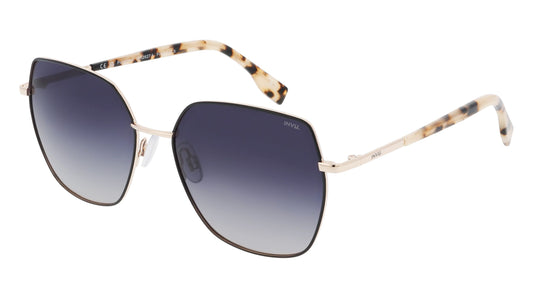 Mila | Goud | Grijs glas | Dames | INVU zonnebril