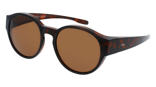 Comfort - medium | Tortoise | Bruin glas | Unisex | INVU zonnebril