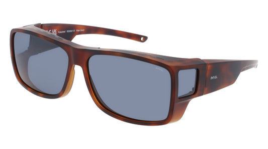 Wide - large | Tortoise | Bruin glas | Heren | INVU zonnebril